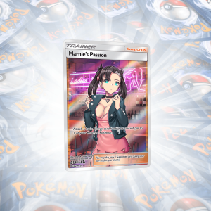 Marnie's Passion Full Art Holo Custom Pokemon Trainer Card