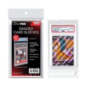 ULTRA PRO PSA Graded Card Sleeve - Tekrar Kapatılabilir PSA Slab Koruma Kılıfı (100 Adet)