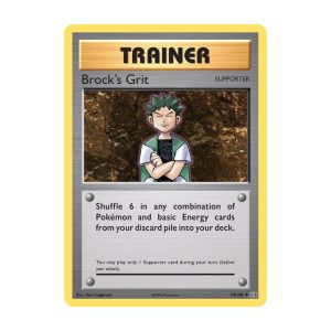 Brock's Grit - Uncommon - Evolutions - 74/108 Pokemon Kartı