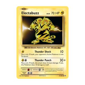 Electabuzz - Common - Evolutions - 41/108 Pokemon Kartı