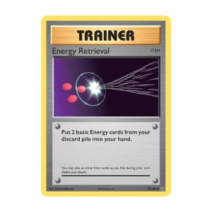 Energy Retrieval - Uncommon - Evolutions - 77/108 Pokemon Kartı
