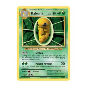 Kakuna - Uncommon - Evolutions - 6/108 Pokemon Kartı