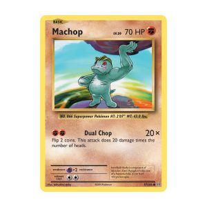 Machop - Common - Evolutions - 57/108 Pokemon Kartı