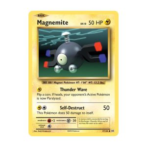 Magnemite - Common - Evolutions - 37/108 Pokemon Kartı