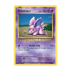 Nidoran - Common - Evolutions - 43/108 Pokemon Kartı