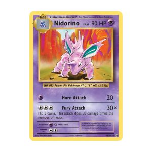 Nidorino - Uncommon - Evolutions - 44/108 Pokemon Kartı