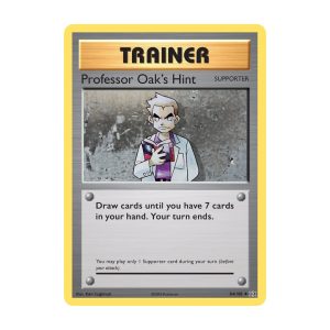 Professor Oak's Hint - Uncommon - Evolutions - 84/108 Pokemon Kartı