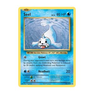 Seel - Common - Evolutions - 28/108 Pokemon Kartı