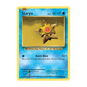 Staryu - Common - Evolutions - 30/108 Pokemon Kartı