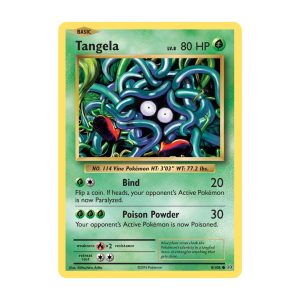 Tangela - Common - Evolutions - 8/108 Pokemon Kartı