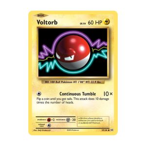 Voltorb - Common - Evolutions - 39/108 Pokemon Kartı