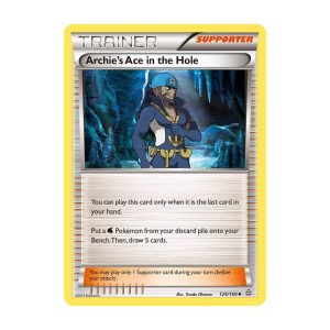 Archie's Ace in the Hole - Uncommon - Primal Clash - 124/160 Pokemon Kartı