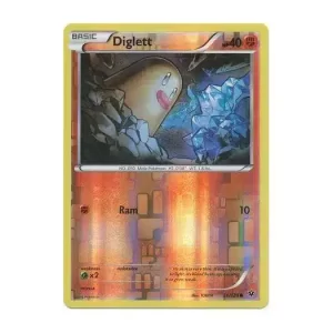 Diglett - Reverse Holo Common - Fates Collide - 36/124 Pokemon Kartı