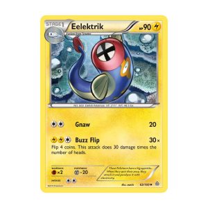Eelektrik - Uncommon - Primal Clash - 63/160 Pokemon Kartı