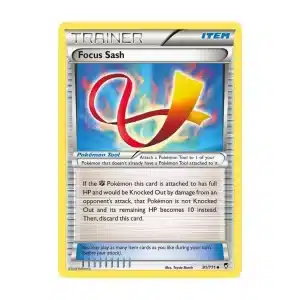 Focus Sash - Uncommon - Furious Fists - 91/111 Pokemon Kartı