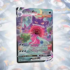 Gengar VMAX - Fusion Strike - 271/264 Holo Custom Proxy Pokemon Kartı