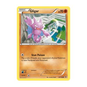 Gligar - Common - Roaring Skies - 36/108 Pokemon Kartı
