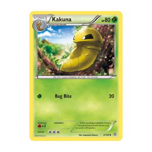 Kakuna - Uncommon - Primal Clash - 2/160 Pokemon Kartı