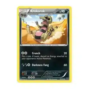 Krokorok - Uncommon - XY Base Set - 70/146 Pokemon Kartı