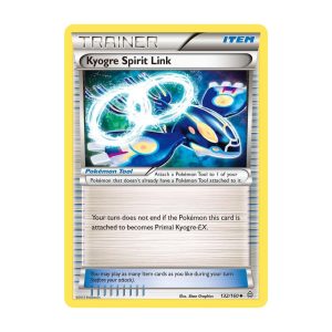 Kyogre Spirit Link - Uncommon - Primal Clash - 132/160 Pokemon Kartı