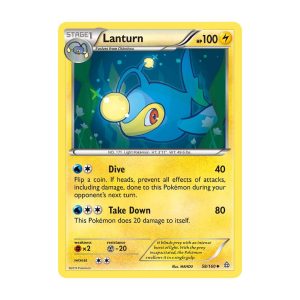 Lanturn - Uncommon - Primal Clash - 58/160 Pokemon Kartı