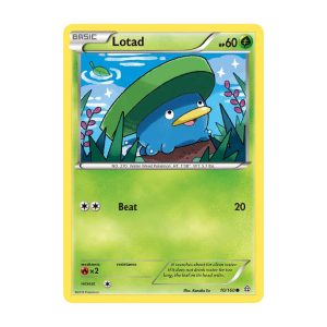 Lotad - Common - Primal Clash - 10/160 Pokemon Kartı