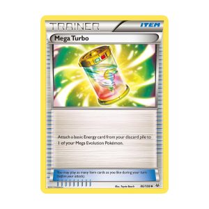 Mega Turbo - Uncommon - Roaring Skies - 86/108 Pokemon Kartı