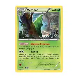 Metapod - Uncommon - Generations - 4/83 Pokemon Kartı