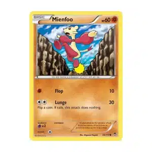Mienfoo - Common - Furious Fists - 56/111 Pokemon Kartı