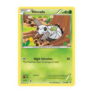 Nincada - Common - Roaring Skies - 9/108 Pokemon Kartı