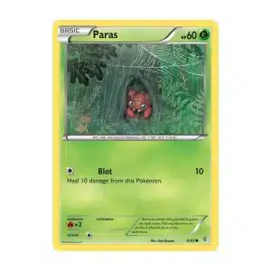 Paras - Common - Generations - 6/83 Pokemon Kartı
