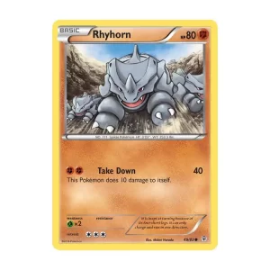 Rhyhorn - Common - Generations - 49/83 Pokemon Kartı