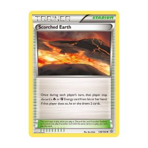 Scorched Earth - Uncommon - Primal Clash - 138/160 Pokemon Kartı