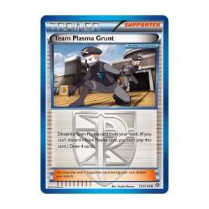 Team Plasma Grunt - Uncommon - Plasma Storm - 125/135 Pokemon Kartı