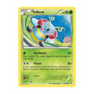 Volbeat - Common - Primal Clash - 17/160 Pokemon Kartı