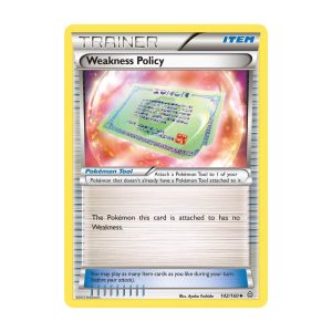 Weakness Policy - Uncommon - Primal Clash - 142/160 Pokemon Kartı