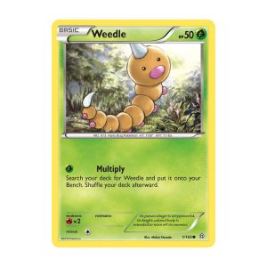 Weedle - Common - Primal Clash - 1/160 Pokemon Kartı