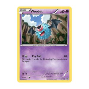 Woobat - Common - Emerging Powers - 36/98 Pokemon Kartı