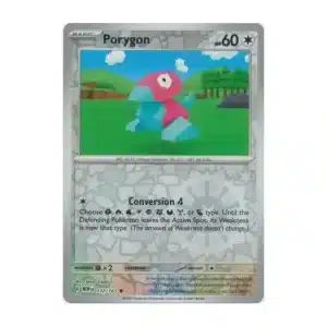 Porygon - Reverse Holo Common - 151 - 137/165 Pokemon Kartı