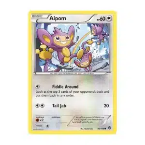 Aipom - Common - Steam Siege - 90/114 Pokemon Kartı
