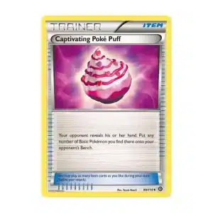 Captivating Poké Puff - Uncommon - Steam Siege - 99/114 Pokemon Kartı