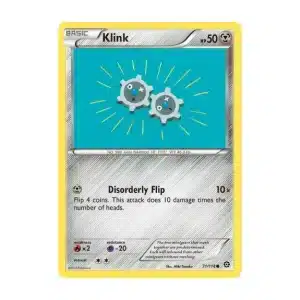Klink - Common - Steam Siege - 71/114 Pokemon Kartı