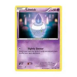 Litwick - Common - Steam Siege - 48/114 Pokemon Kartı