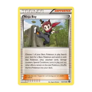 Ninja Boy - Uncommon - Steam Siege - 103/114 Pokemon Kartı