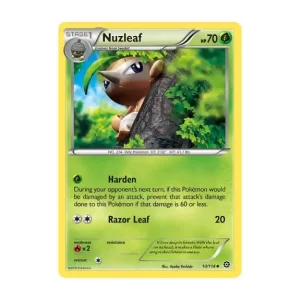 Nuzleaf - Uncommon - Steam Siege - 10/114 Pokemon Kartı