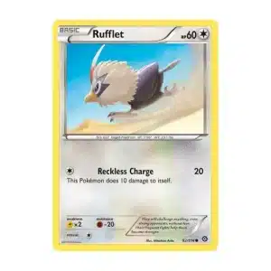 Rufflet - Common - Steam Siege - 92/114 Pokemon Kartı