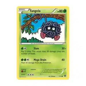 Tangela - Common - Steam Siege - 1/114 Pokemon Kartı
