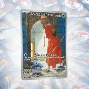 The Squirtle Trainer Full Art Holo Custom Pokemon Kartı