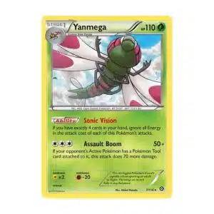 Yanmega - Rare - Steam Siege - 7/114 Pokemon Kartı