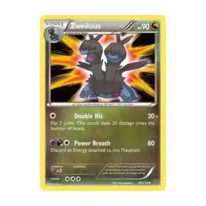 Zweilous - Uncommon - Steam Siege - 85/114 Pokemon Kartı